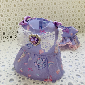 ‪︎❤︎‪︎様 ぬい服　ヘッドドレス　硬質ケース　ハンドメイド　水色　ピンク　紫 ぬいぐるみ用 ヘッドドレス - ぬい服 さく - BOOTH