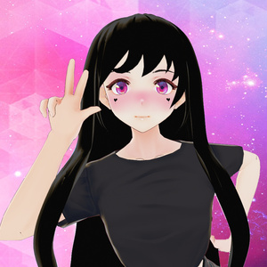Egirl MakeUp VRoid Face Texture