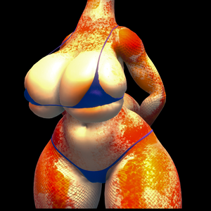 Lily the Snake Milk - Texture & Material (VRCHAT)