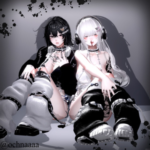 【14アバター対応】🖤⛓ViViDGIRL⛓🖤 缩略图 16