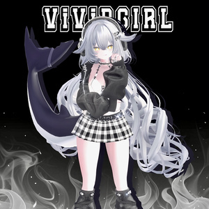 【14アバター対応】🖤⛓ViViDGIRL⛓🖤 缩略图 8