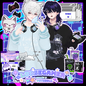 👾ルーズゲーマー👾(↑→LooseGamer↓←)7アバター対応
