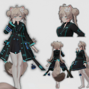 【VRChat用着せ替え衣装】感情被検体 ~Lab Coat α~ 缩略图 7