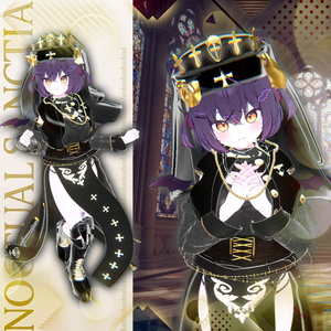【7アバター対応】Nocturnal Sanctia【VRC衣装】 缩略图 7