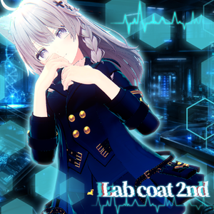【VRChat用着せ替え衣装】Lab coat 2nd