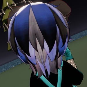 【VRC想定】【無造作ショートネオウルフ 】Ver.2 texture hair 缩略图 4