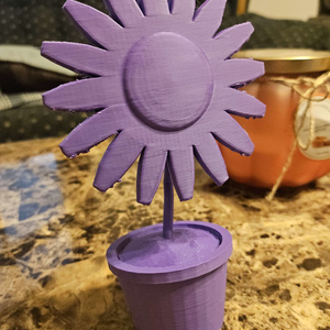 Walking Flower Pot 3D Print File
