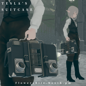 VRChatアクセサリー「Tesla's Suitcase」