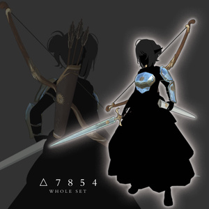 【武器&防具セット】太陽の弓騎士【全アバター対応】 缩略图 3