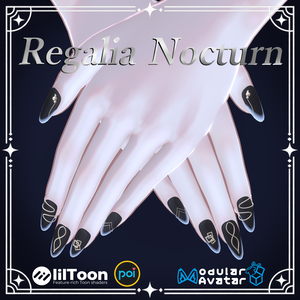 【22アバター対応】組み合わせ無限大！マット系シンプルネイル｜Regalia Nocturn