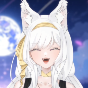 20% Sale! 【live2d Model】White fox/白いキツネ【VTS対応】限定一点!