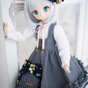MDD/DDPサイズ クラシカルジャンパースカートセット(三色）