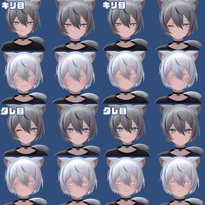 【kuuta・くうた】　 make up ＆ eye texture FaceAnimationくうたくん表情アニメーション 缩略图 2