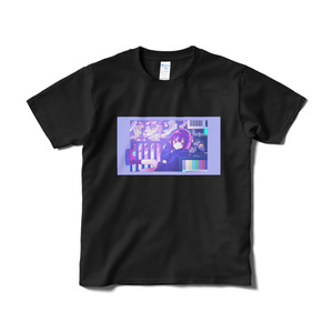 電脳世界とバルコニー MV内イラスト BOOTH Ver.