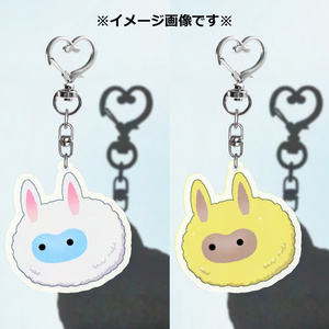 雪プチ蓄光アクキー