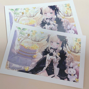 よしか⁂ YOSHIKA 冬のきゃわわグッズ2025 直筆サイン入りクリア色紙