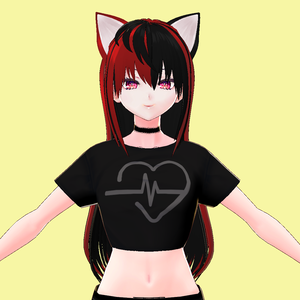 【VRoid beta】猫耳ロングヘア cat ears long hair preset