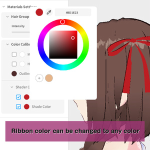 Braids and Ribbon Hair Preset【VRoid Stable ver】ヘアプリセット VRoid正式版