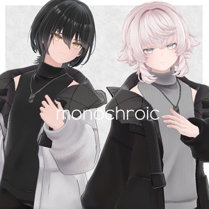 [4 Avatars Compatible] monochroic