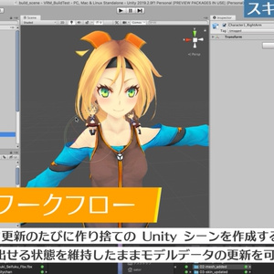 【Unity】VRM 作成用ツール「VRM Tool Kit」