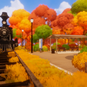 [WARUDO BASIC/PRO] Autumn Station Map