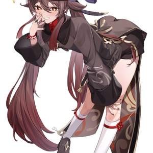 原神 制服胡桃ちゃん - ゆとりこ＠1日目東V17-bのイラスト - pixiv