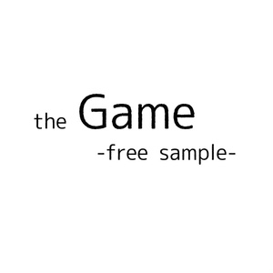 the Game -free sample-