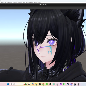 偏光色Matcap追加！！【無料版あり】Dripping　フェイスペイントテクスチャ【ラシューシャ専用】 缩略图 7