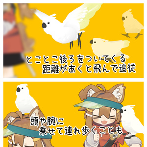 【追従ペット】ペットのオウム【MA対応】 缩略图 2