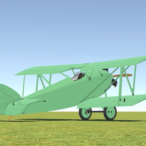 【VRChat】複葉機 Messenger【Sacc's Flight】 缩略图 4