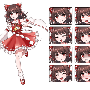 博麗霊夢 立ち絵素材
