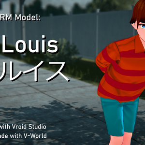 Louis(ルイス）Free Vroid Model