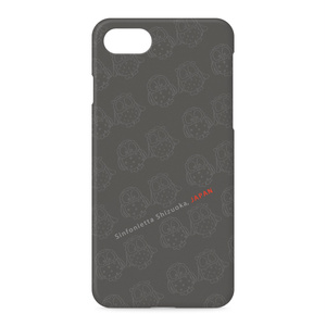 ふくちゃん・みみちゃんのiPhoneケース　ダークグレー