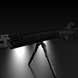 レバーアクション式ライフル&モダナイズドバージョンセット　オリジナル3Dモデル【ゲーム、映像制作/VRC向け】 缩略图 2