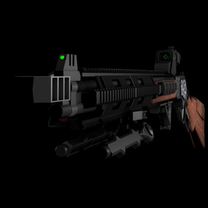 レバーアクション式ライフル&モダナイズドバージョンセット　オリジナル3Dモデル【ゲーム、映像制作/VRC向け】 缩略图 6