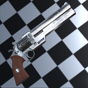 .44双銃身ハンドキャノン【Knight Fork】リボルバー オリジナル３Dモデル【映像制作/ゲーム制作/VRC向け】 缩略图 9
