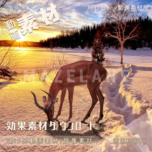 【動画素材】光の粒子効果02をダウンロード