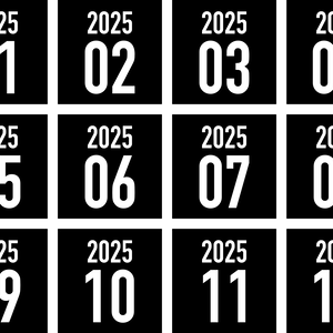 2025年月インデックス
