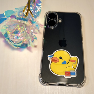 ペイントあひるちゃんステッカー