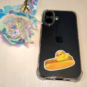 ホットドッグあひるちゃんステッカー