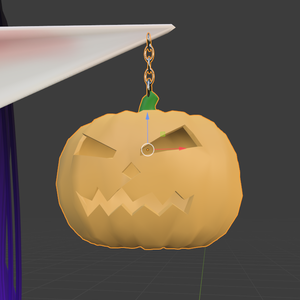 Pumpkin Earring