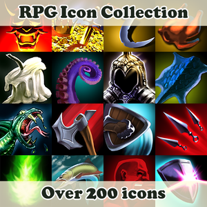 RPG Icon Pack  RPGアイコンパック 