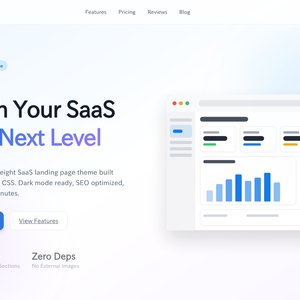 Liftoff - Astro製 SaaS LPテーマ（Tailwind CSS v4）