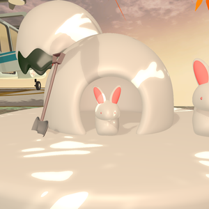 【3D素材】かまくら