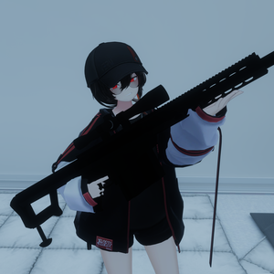 【MA対応・VRChat想定】M82A3(M107) バレット対物ライフル