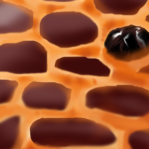 ちょこレンガブロック(レーズン入り)Choko brick block with raisins