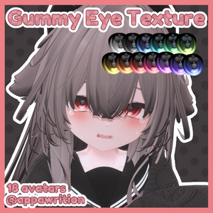 Gummy Eye Texture (18 avatars)