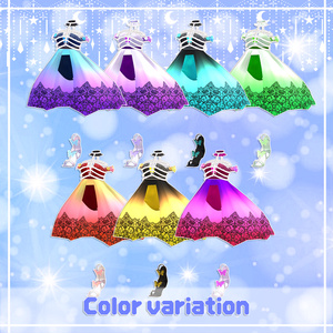 『4アバター対応』 Crystal wave / 水精なみ 缩略图 6