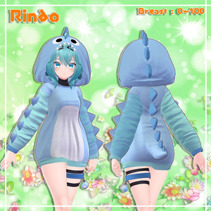 『9アバター対応』 Dinosaur hood / 恐竜フード 缩略图 10