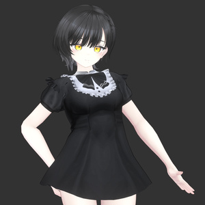Goth Lace Dress 缩略图 2